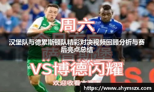 汉堡队与德累斯顿队精彩对决视频回顾分析与赛后亮点总结